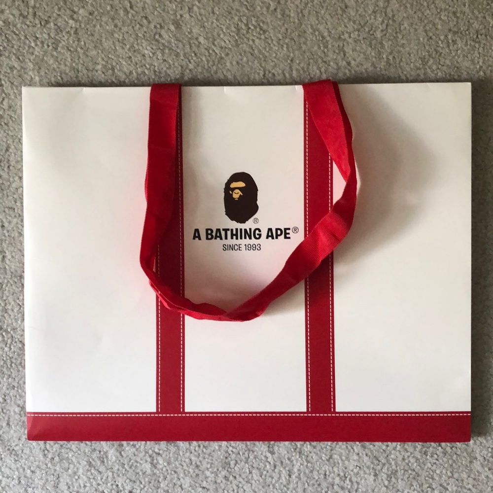 Large Bape shopping/Gift bag